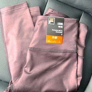 NWT Fila Sport workout leggings Tru-dry